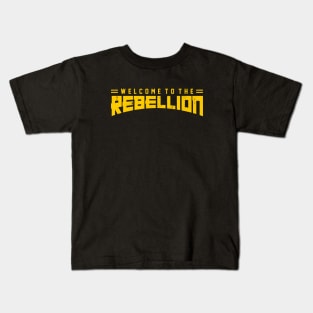 welcome to the rebellion vintage Kids T-Shirt